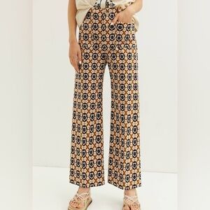 Anthropologie Maeve Colette Wide Leg Pant. Size 27